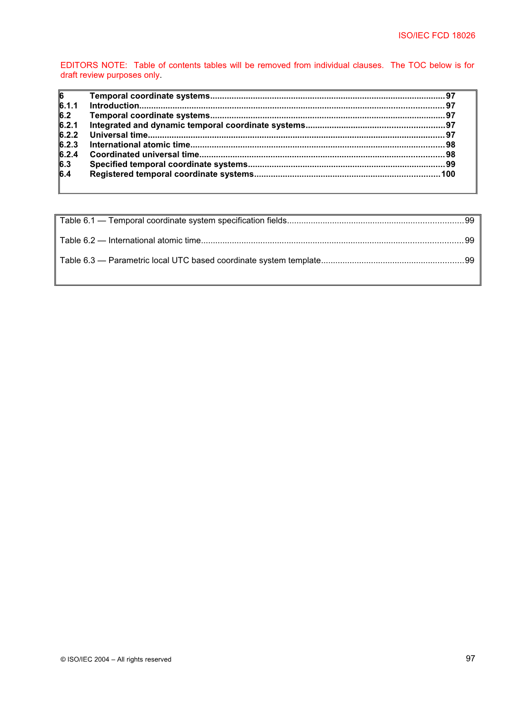 6 Temporal Coordinate Systems