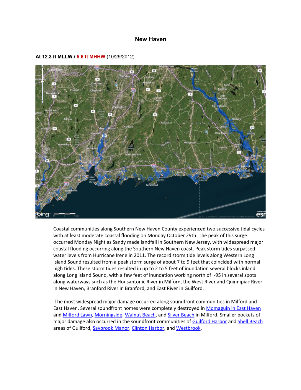 New Haven Impacts.Pdf