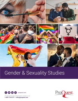 Gender & Sexuality Studies