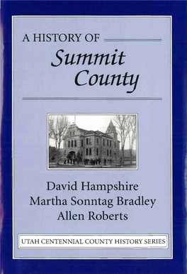 HISTORY of Summit County