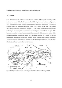 Chap03.PDF 3 Tectonics and Seismicity of Marmara Region(648