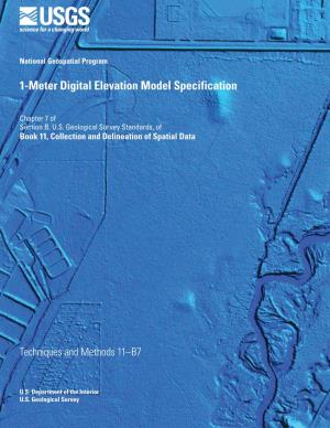 1-Meter Digital Elevation Model Specification