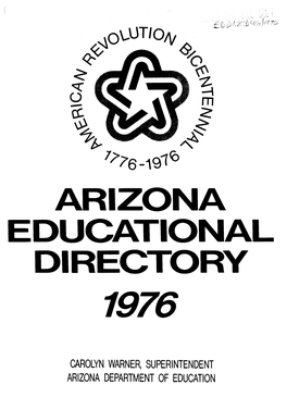 Arizona Educational Directory 1976