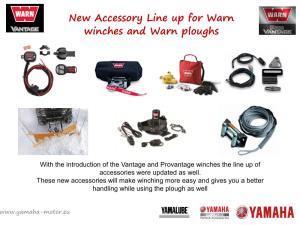 New Accessory Line up for Warn Winches and Warn Ploughs