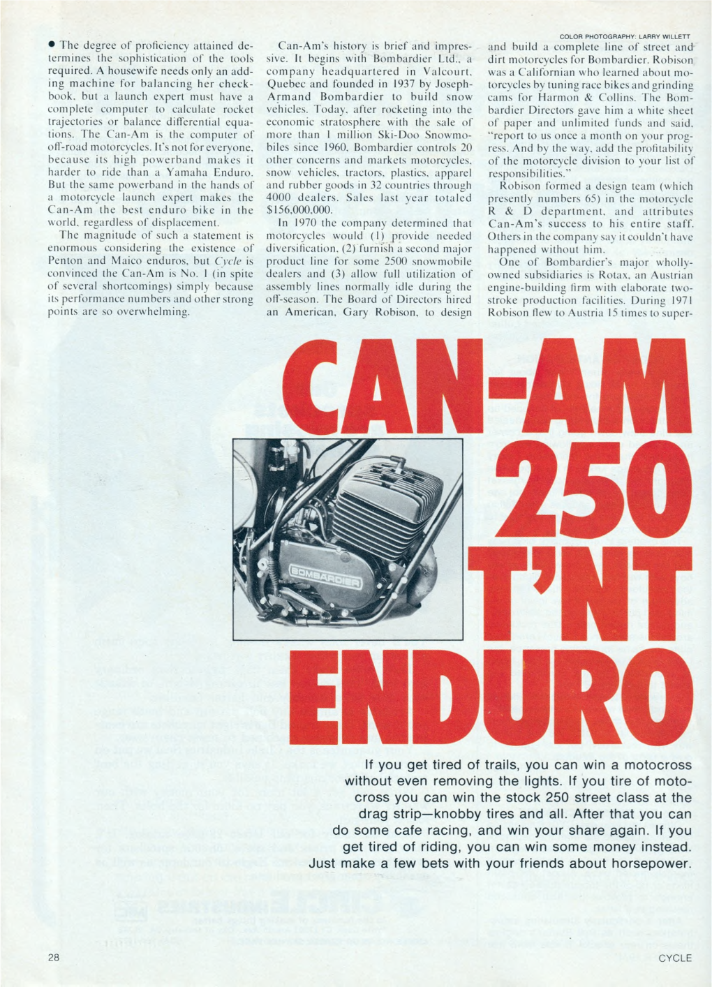 Can-Am 250TNT Enduro