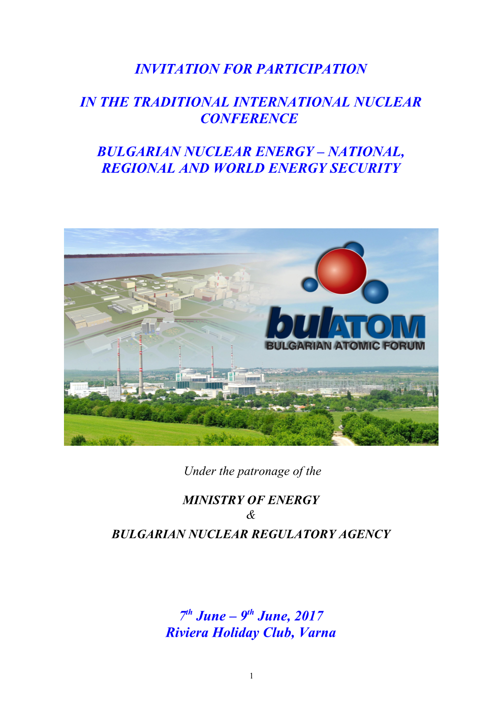 Bulgarian Atomic Forum - BULATOM