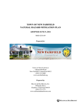 New Fairfield Natural Hazard Mitigation Plan