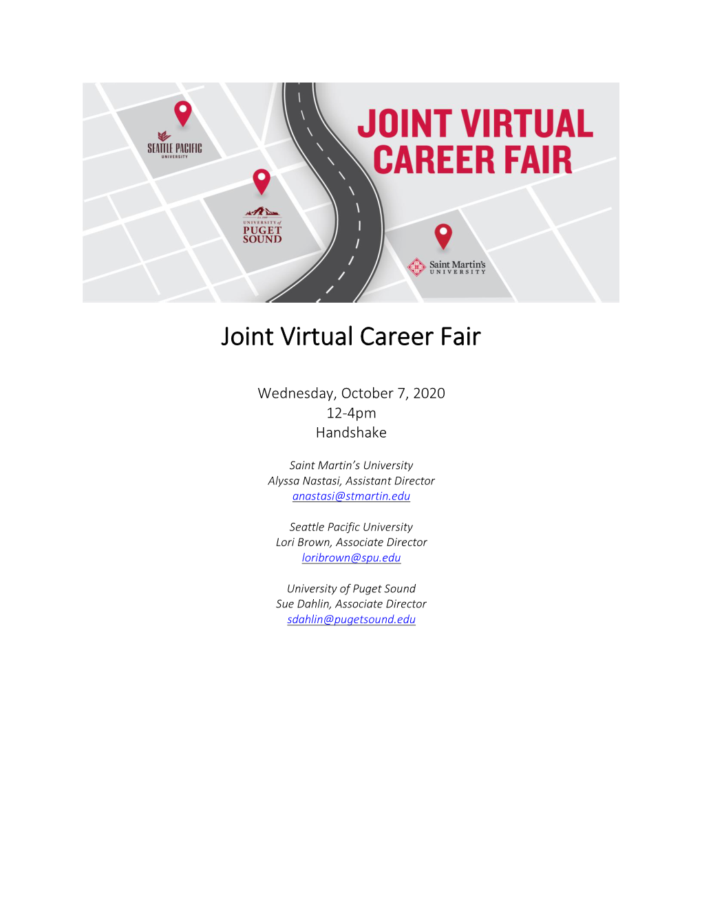 Joint Virtual Career Fair