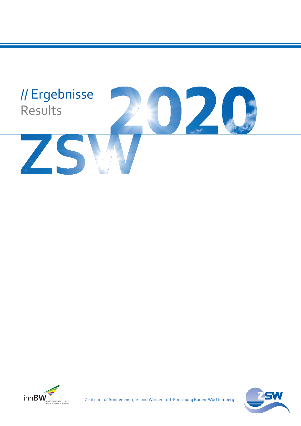 ZSW Jahresbericht 2020