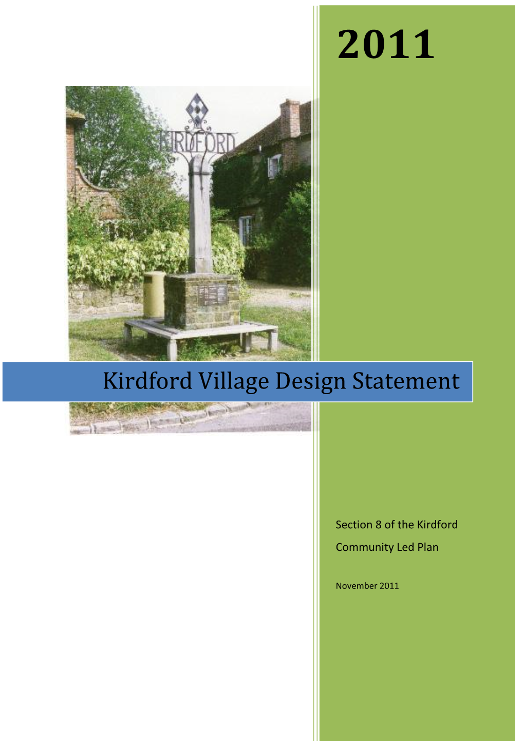 Kirdford Village Design Statement