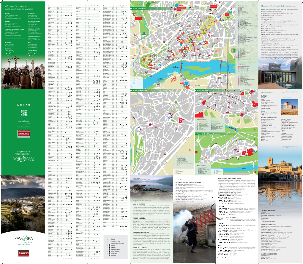 Oficinas De Turismo En La Provincia De Zamora