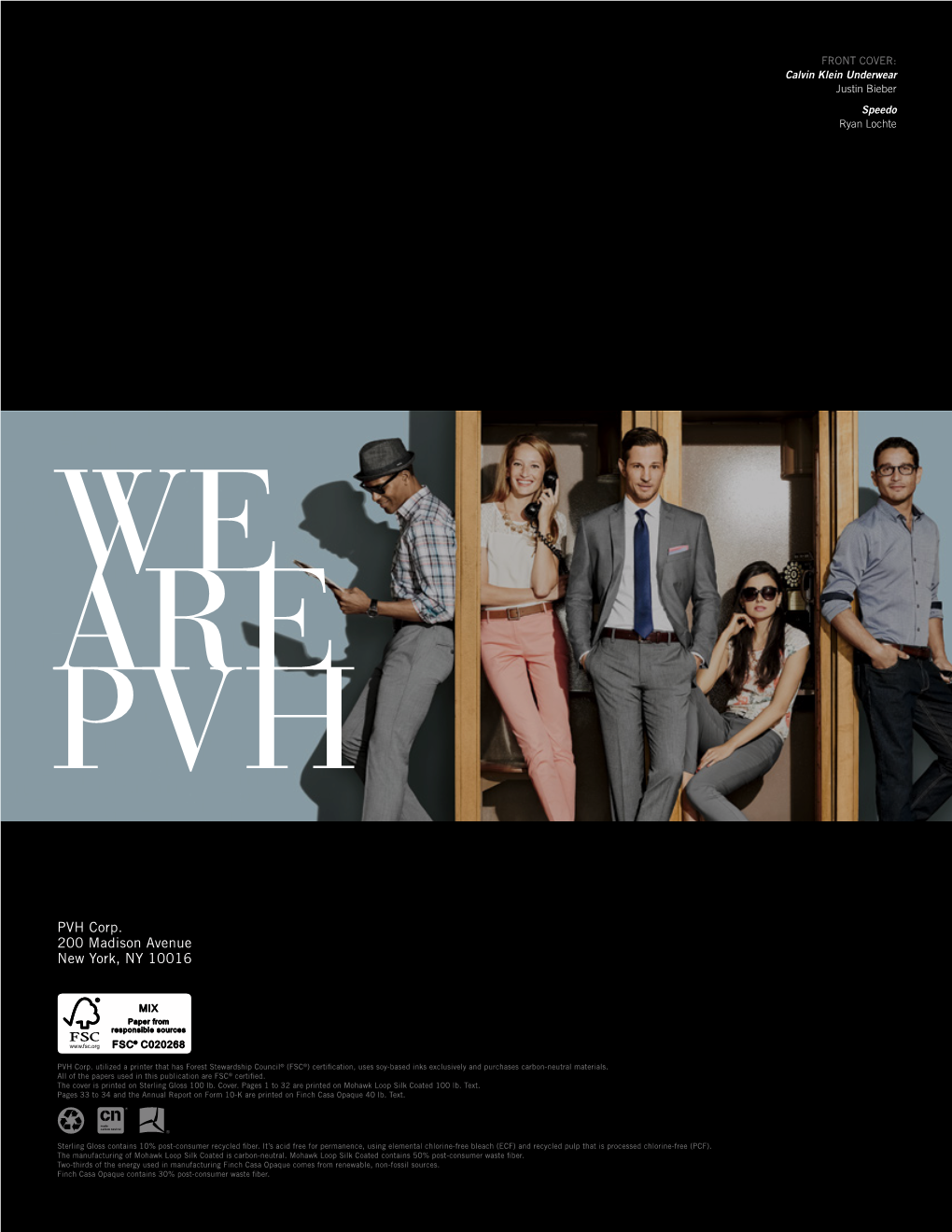 PVH Corp. 200 Madison Avenue New York, NY 10016