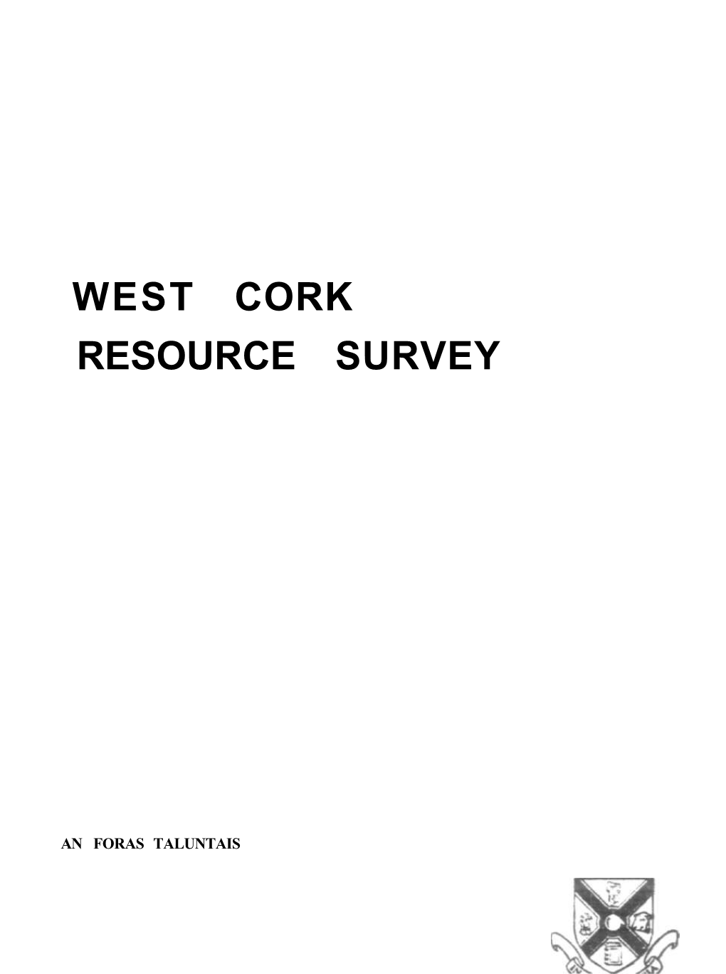 West Cork Resource Survey