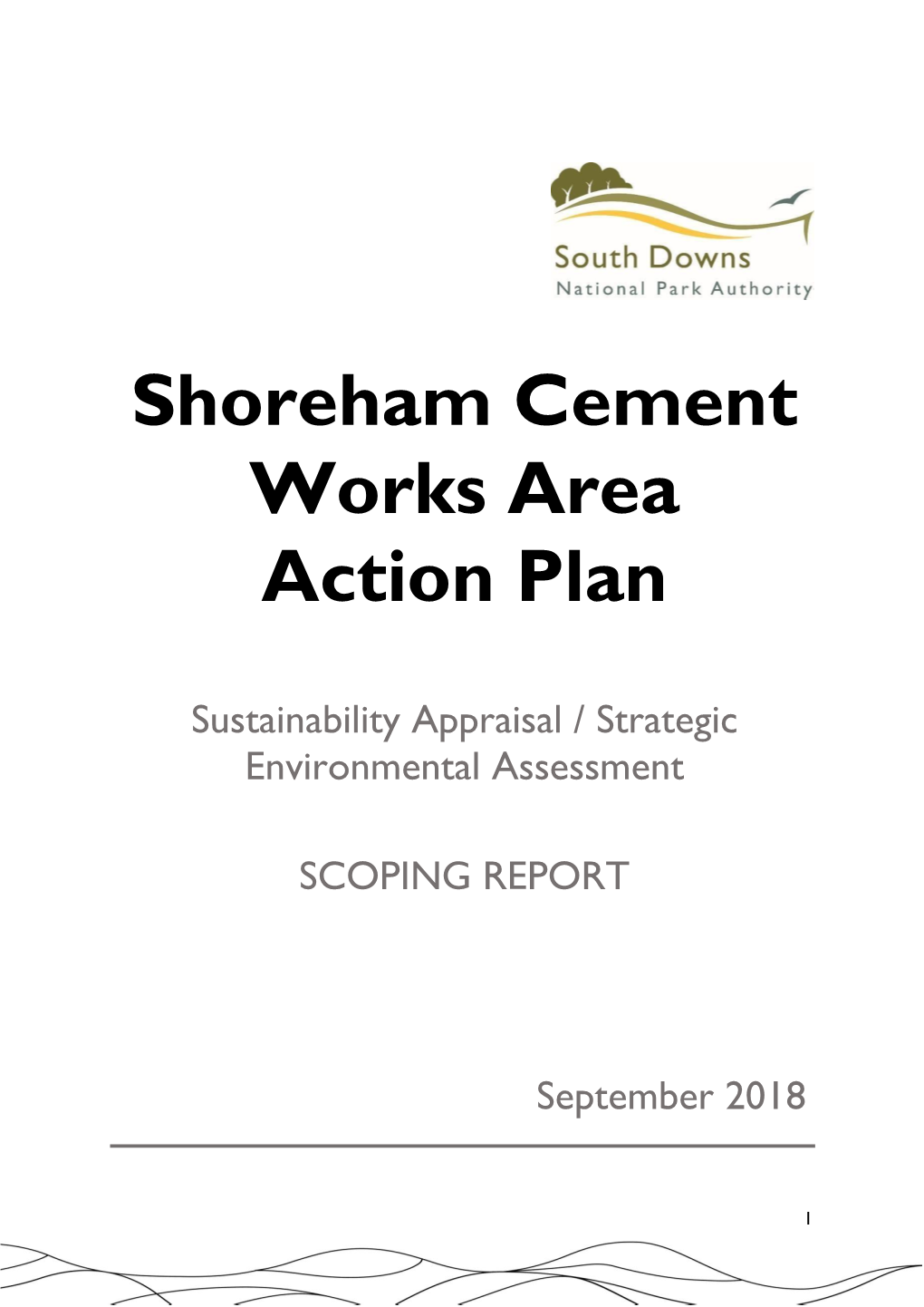 Shoreham Cement Works Area Action Plan