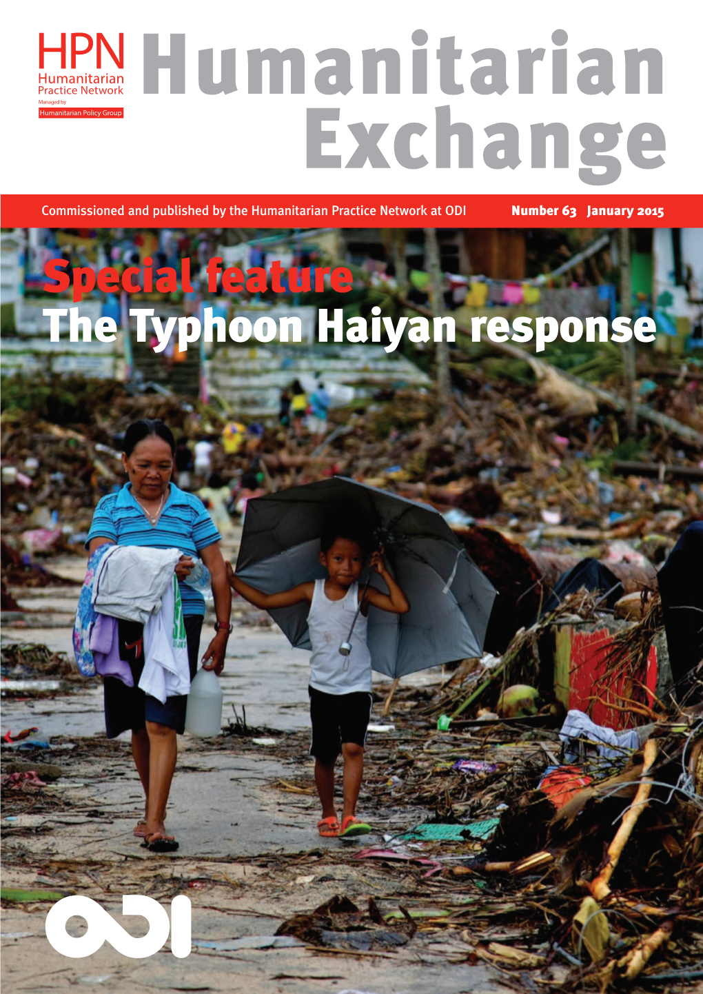 Special Feature the Typhoon Haiyan Response