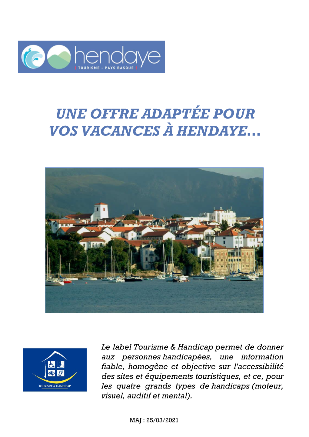 Tourisme Et Handicap