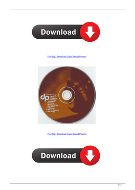 Free Mp3 Download Cupid Daniel Powterl