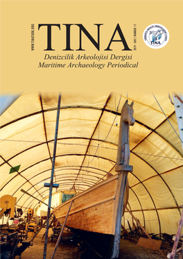 Denizcilik Arkeolojisi Dergisi Maritime Archaeology Periodical