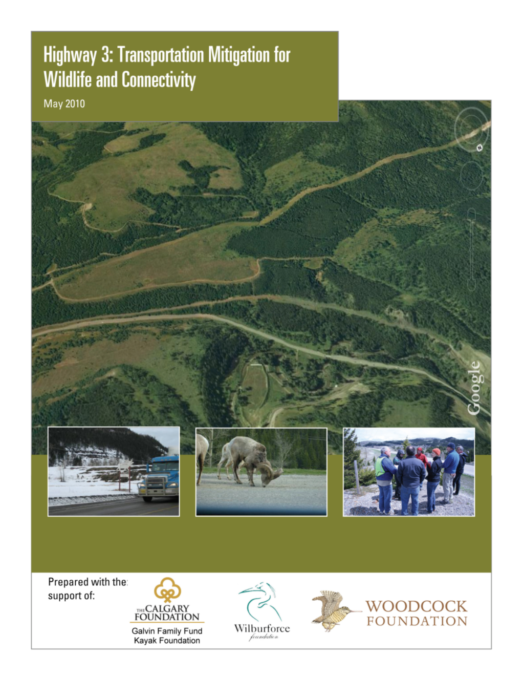 Highway 3: Transportation Mitigation for Wildlife and Connectivity in the Crown of the Continent Ecosystem