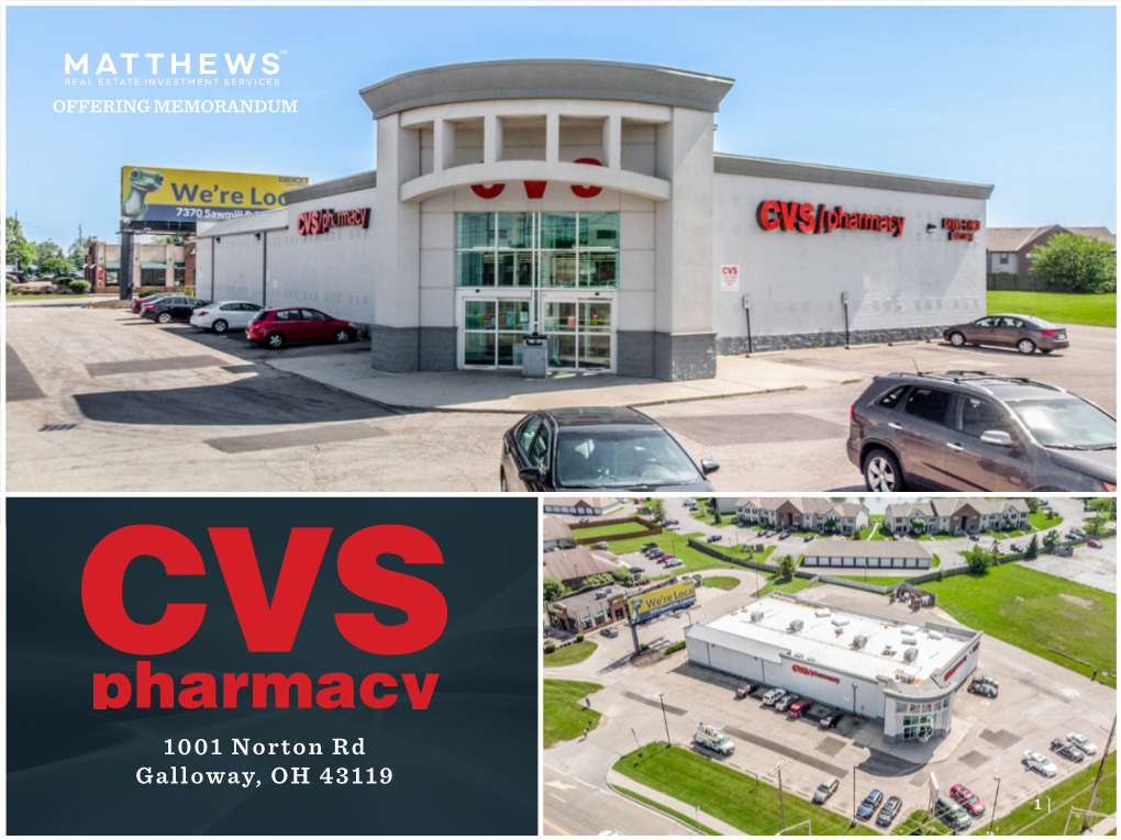 CVS | 1001 Norton Rd, Galloway, OH