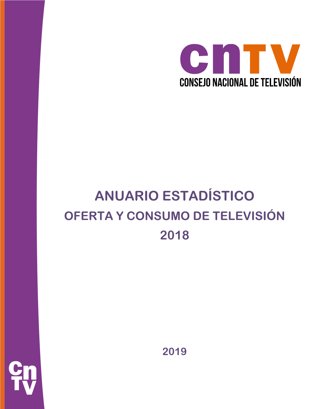 Anuario Estadístico Oferta Y Consumo 2018
