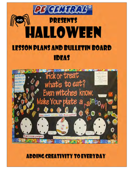 PE Central's Halloween Lesson Plans and Bulletin Board Ideas
