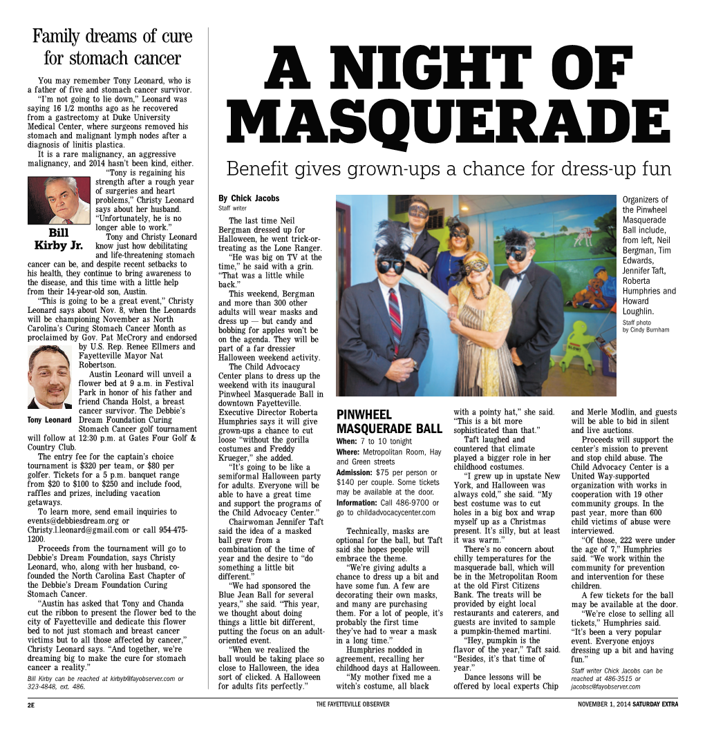 A Night of Masquerade