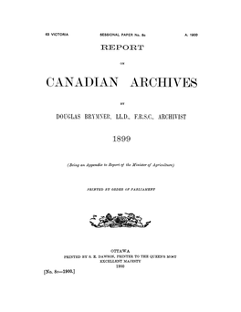Canadian Archives