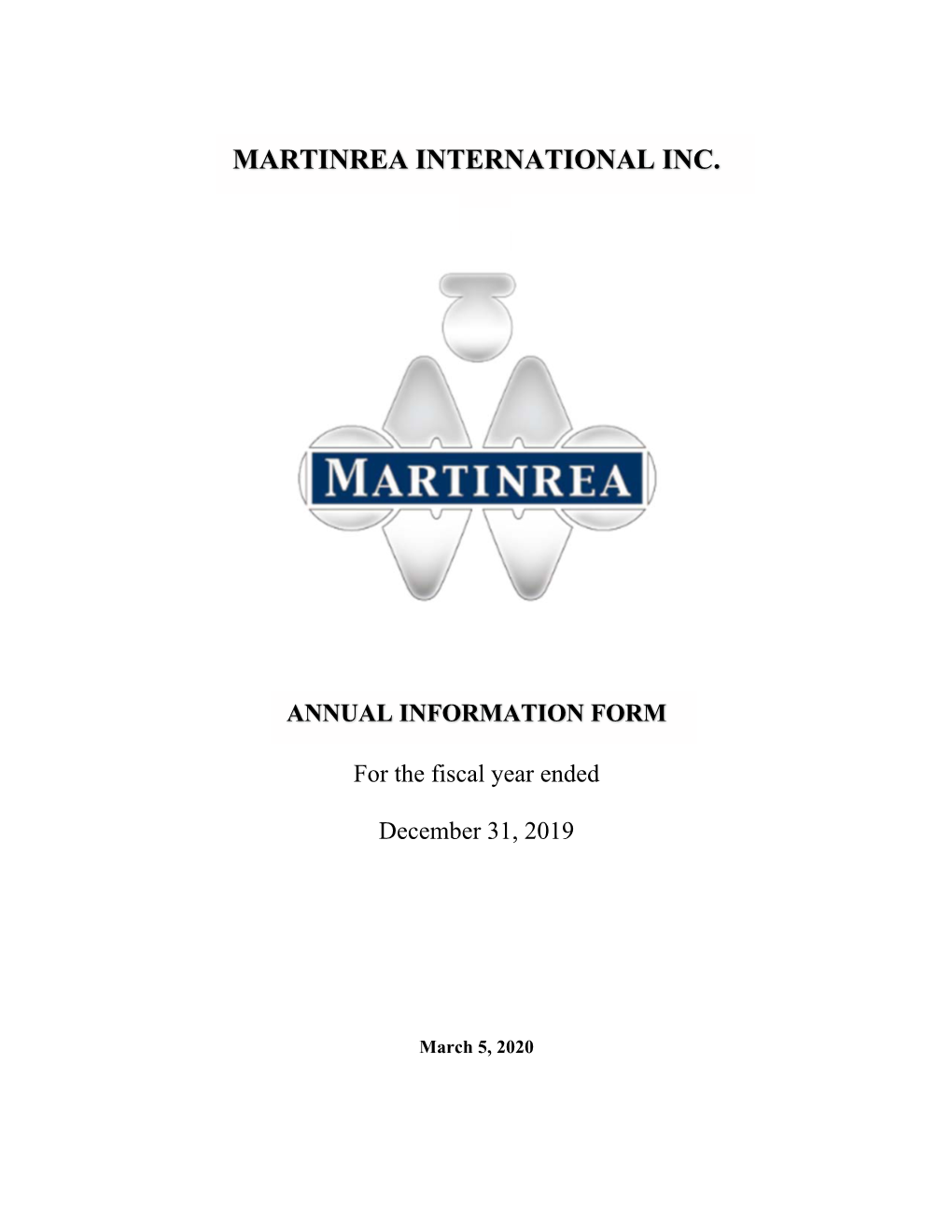 Martinrea International Inc