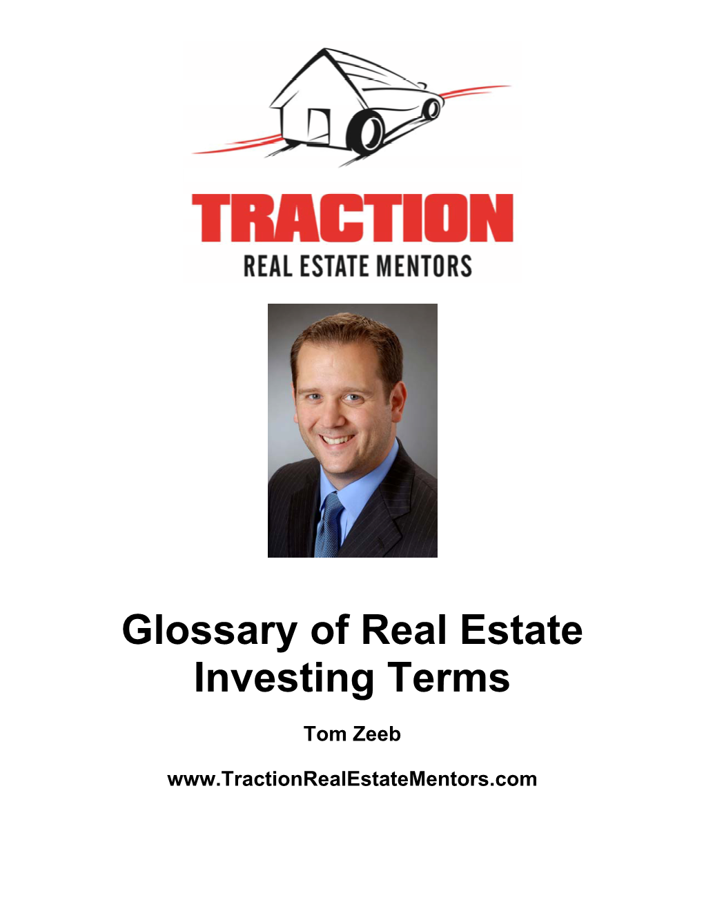 Glossary of Real Estate Investing Terms