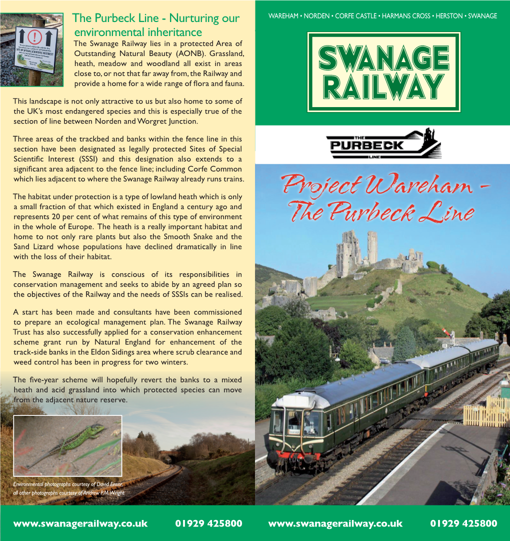 Project Wareham – the Purbeck Line