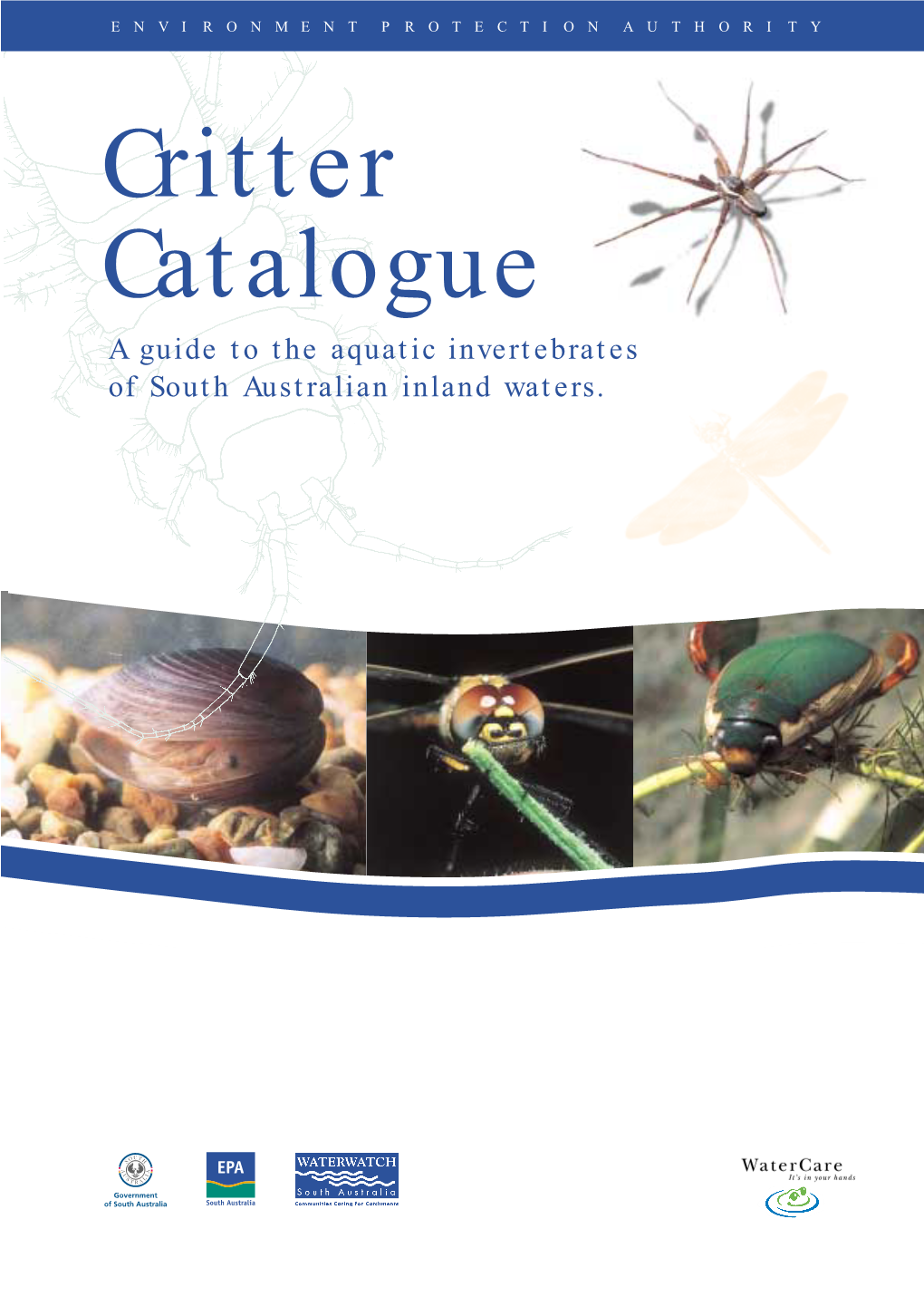 Critter Catalogue a Guide to the Aquatic Invertebrates of South Australian Inland Waters