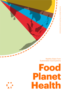 Healthy Diets from Sustainable Food Systems Food Planet Health Table of Contents