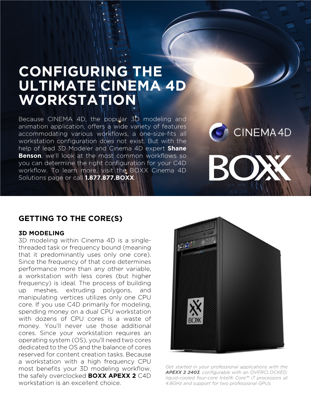 Configuring the Ultimate Cinema 4D Workstation