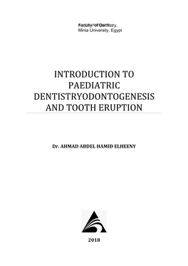 Introduction to Paediatric Dentistry 9-3-2020.Pdf