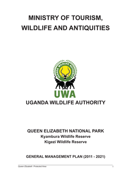 Ministry of Tourism, Wildlife and Antiquities