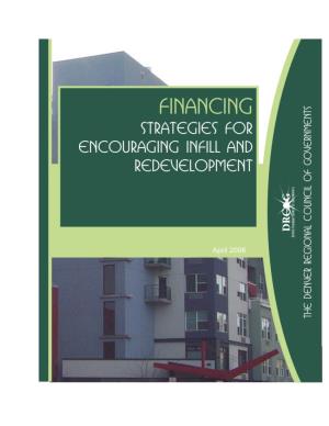 Financing Strategies for Encouraging Infill and Redevelopment