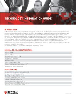 Technology Integration Guide