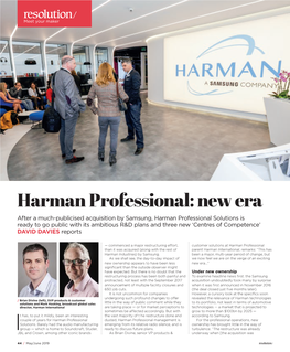Harman Professional: New