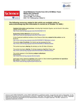 Chen Et Al., Science 2004