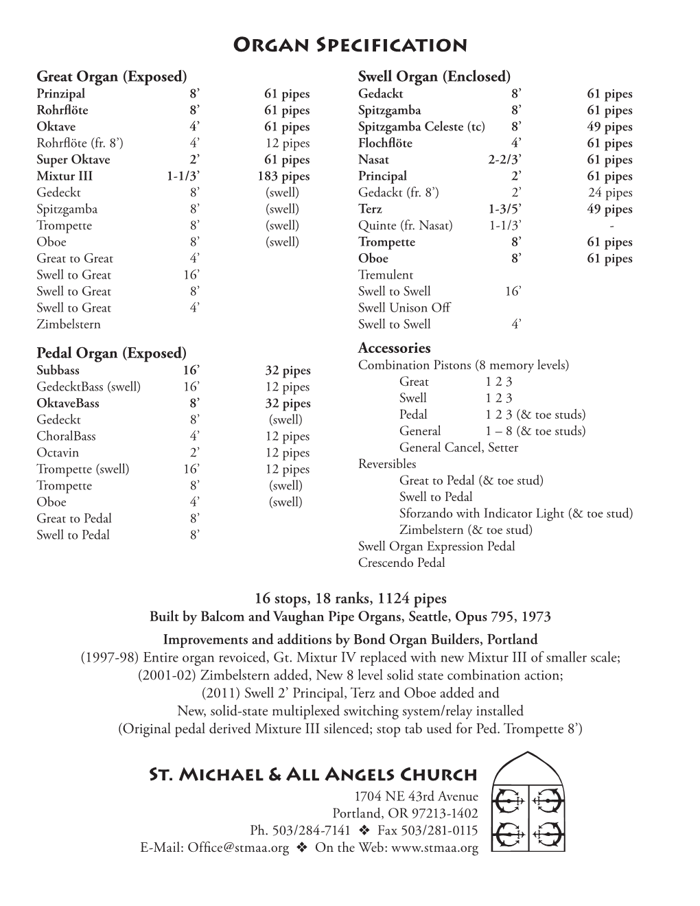 ORGAN Specification