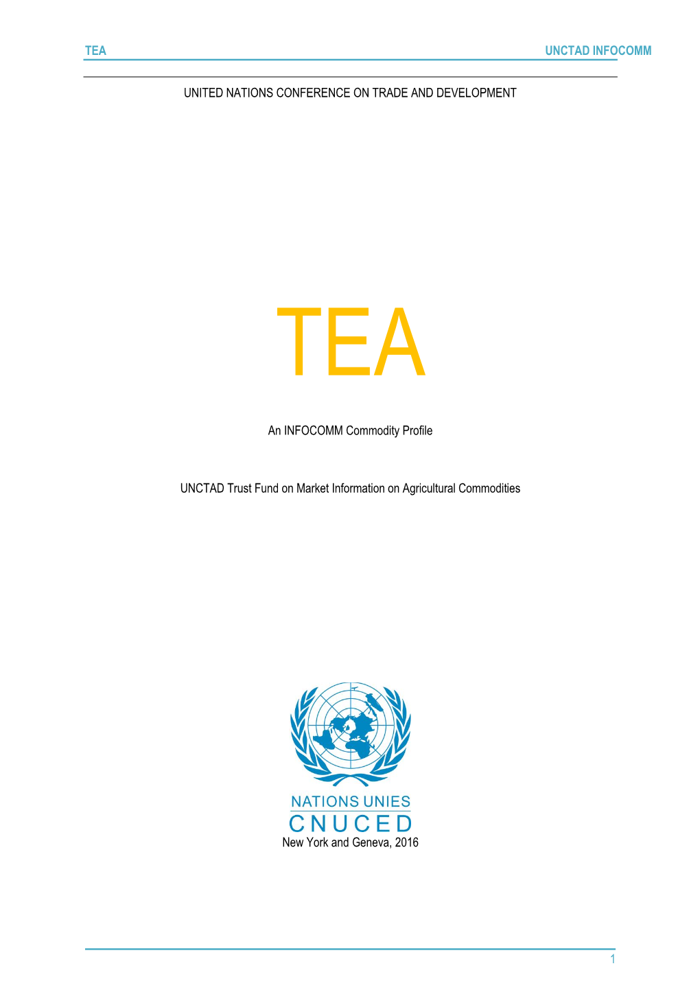 Tea Unctad Infocomm