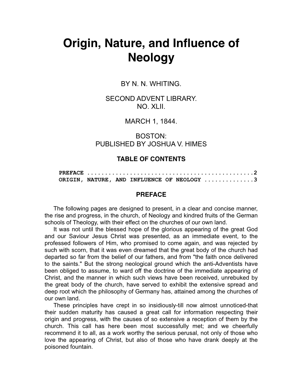 Origin, Nature, and Influence of Neology.Pdf
