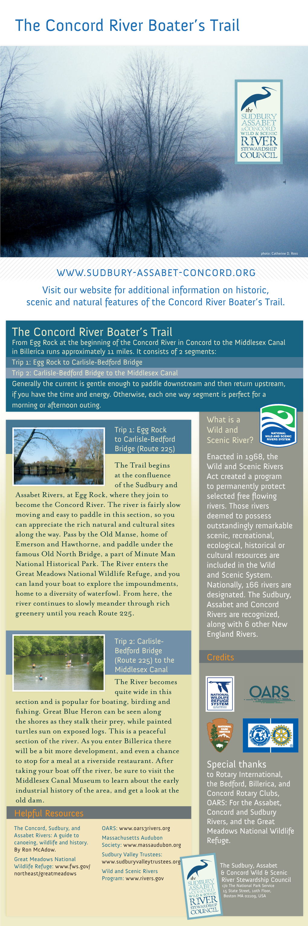 The Concord River Boater's Trail