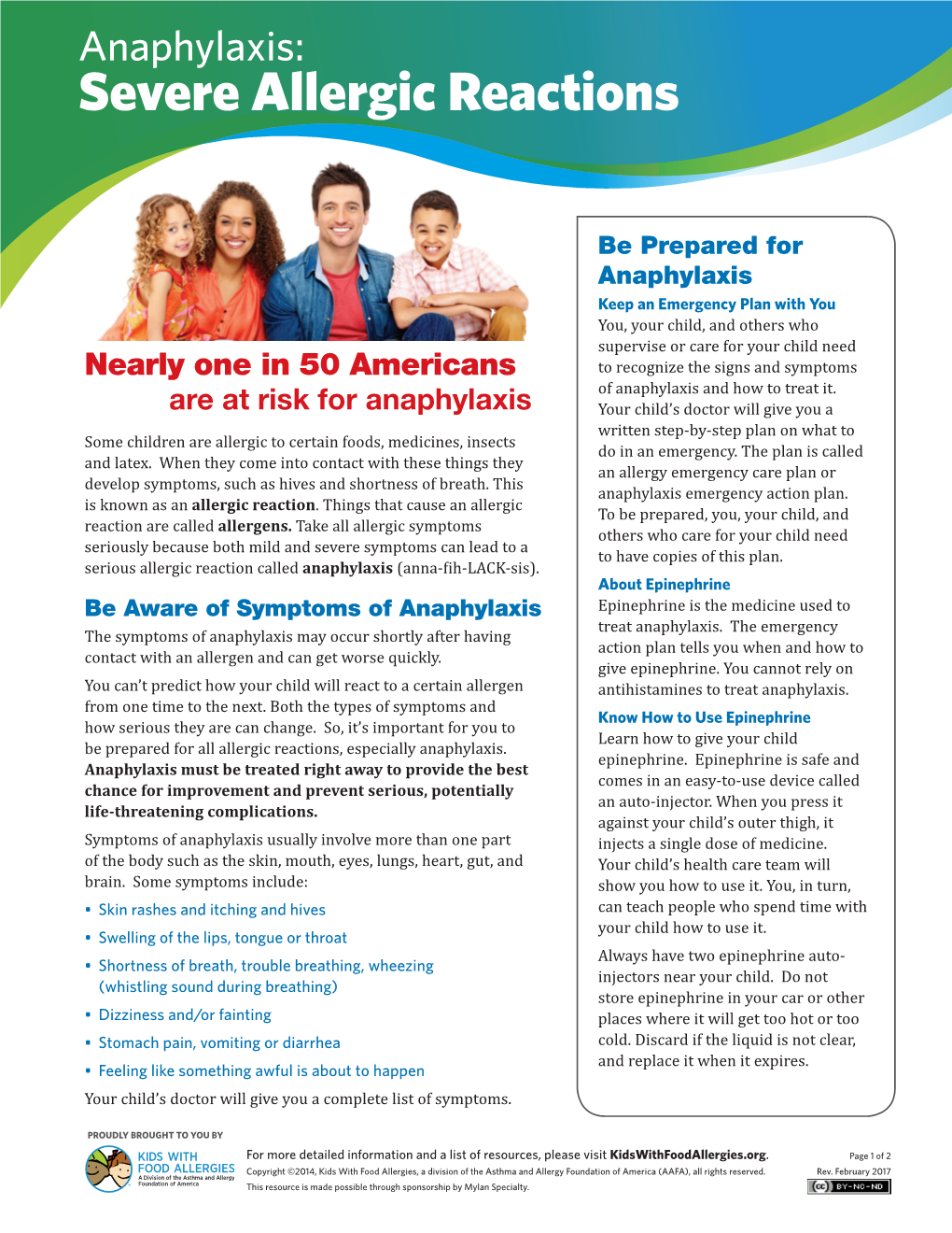 Anaphylaxis: Severe Allergic Reactions