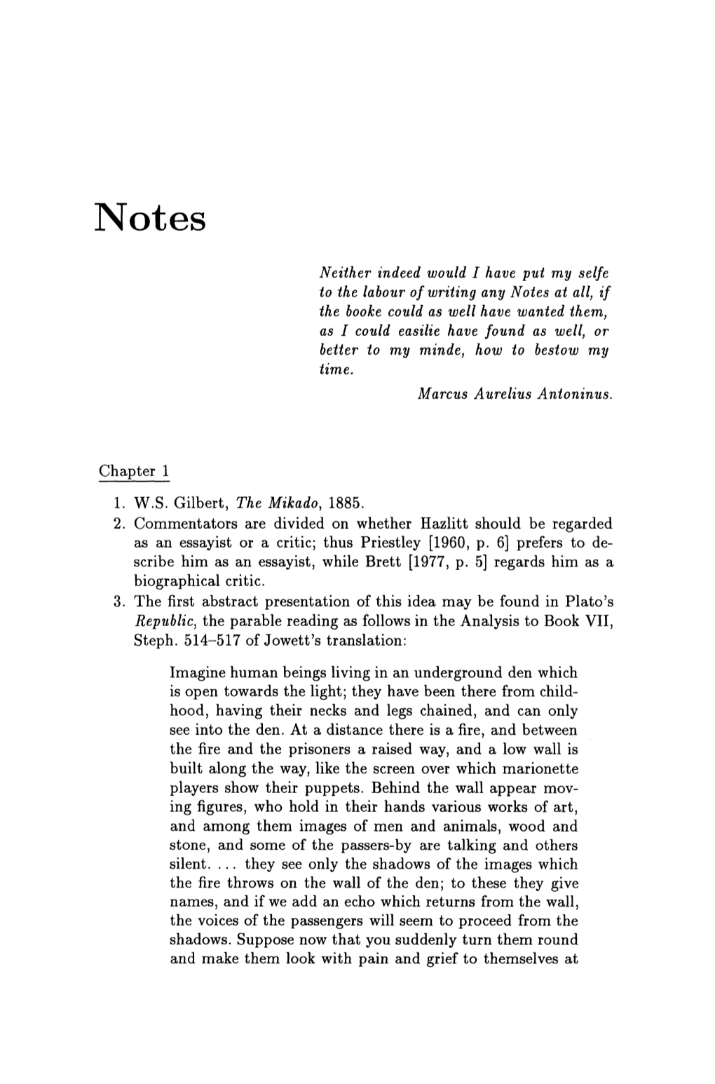 Chapter 1 Neither Indeed Would I Have Put My Selfe to the Labour Of