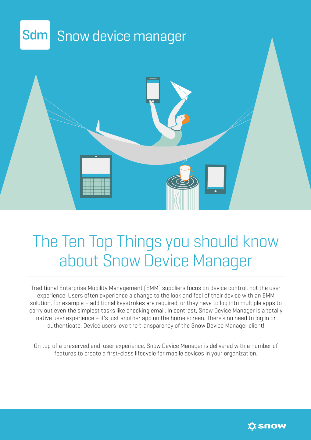 The Ten Top Things You Should Know About Snow Device Manager