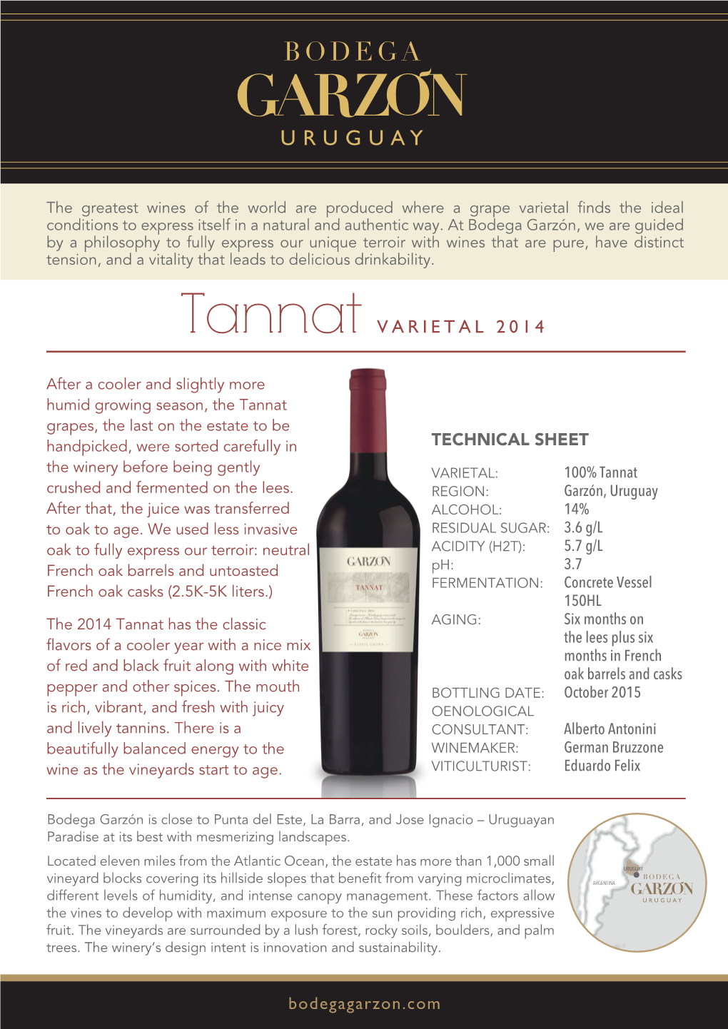 Tannat VARIETAL 2014