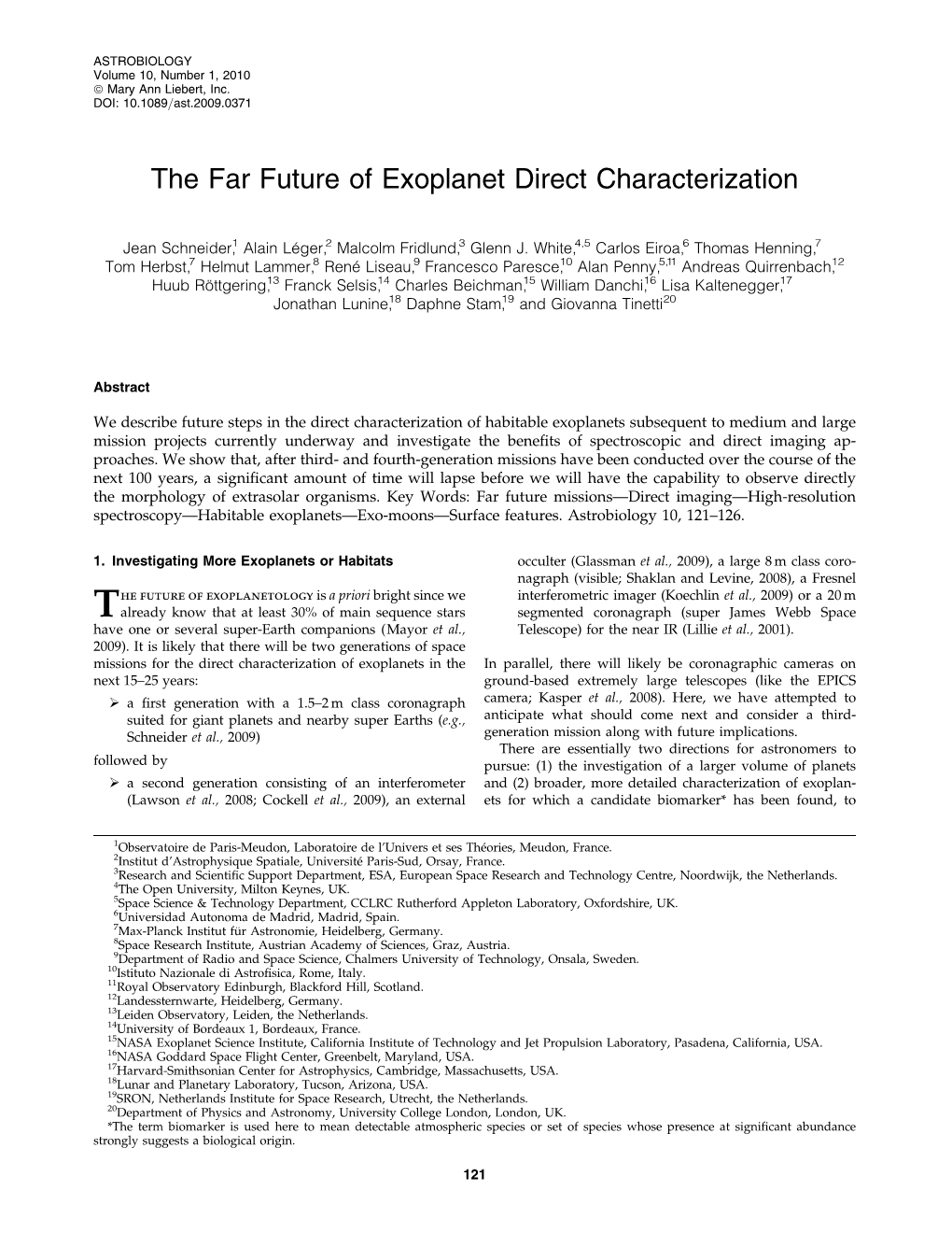 The Far Future of Exoplanet Direct Characterization