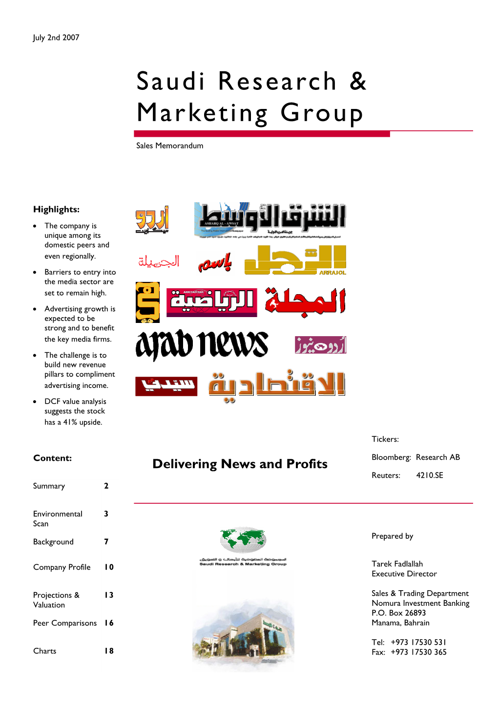 Saudi Research & Marketing Group